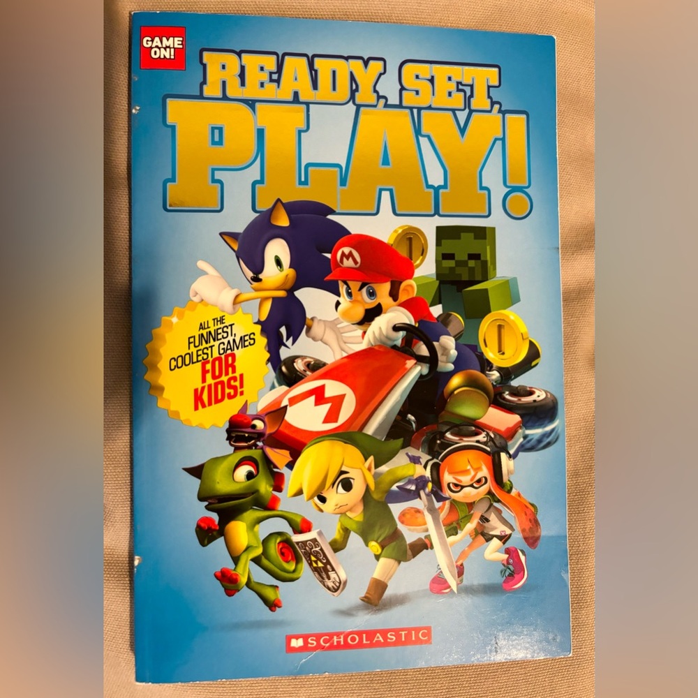 “Ready Set Play” Gamer’s Book.